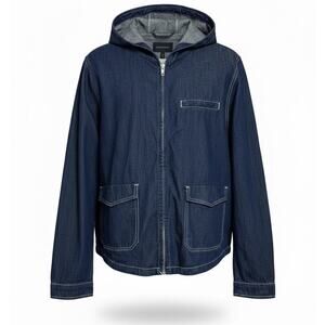 Ms. Maggie Women’s Size 3X Denim Pullover Hoodie Shirt